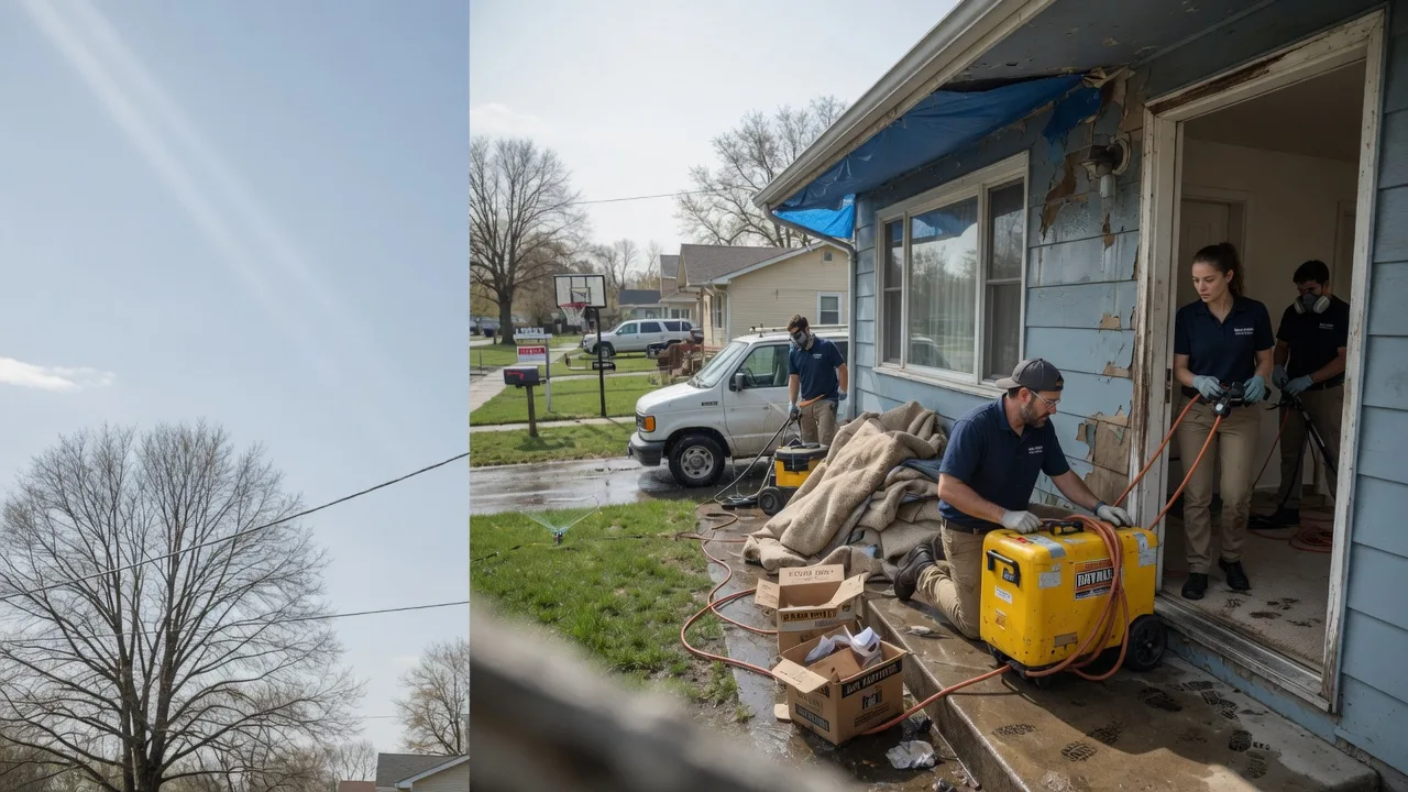 Basement Flood Cleanup in Hoven, SD near me